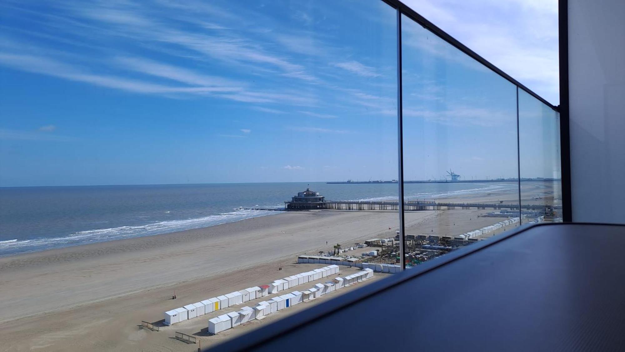Modern Studio With Beautiful Sea View - 9Th Floor Blankenberge Εξωτερικό φωτογραφία